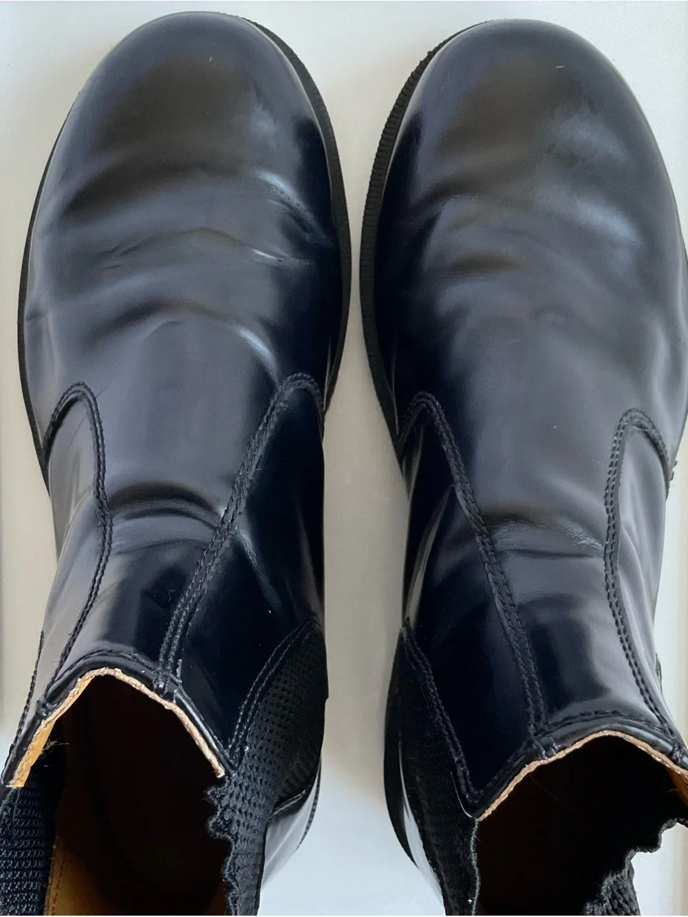 Dr. Martens | 2976 Black Smooth Leather Chelsea Boots | UK 8 US 9